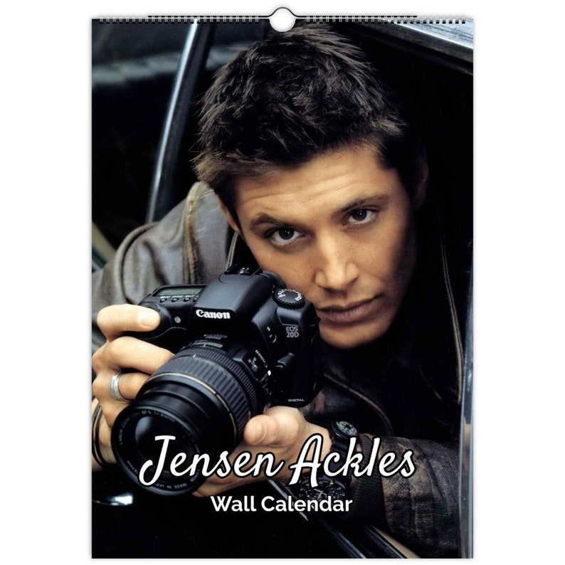 Jensen Ackles Full Photo Calendar Choose Start Month 2025 Personalised