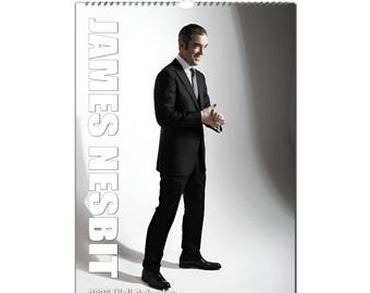 James Nesbitt v2 | 2027/28 | Choose Start Month/Year | Full Photo Personalised Wall Calendar
