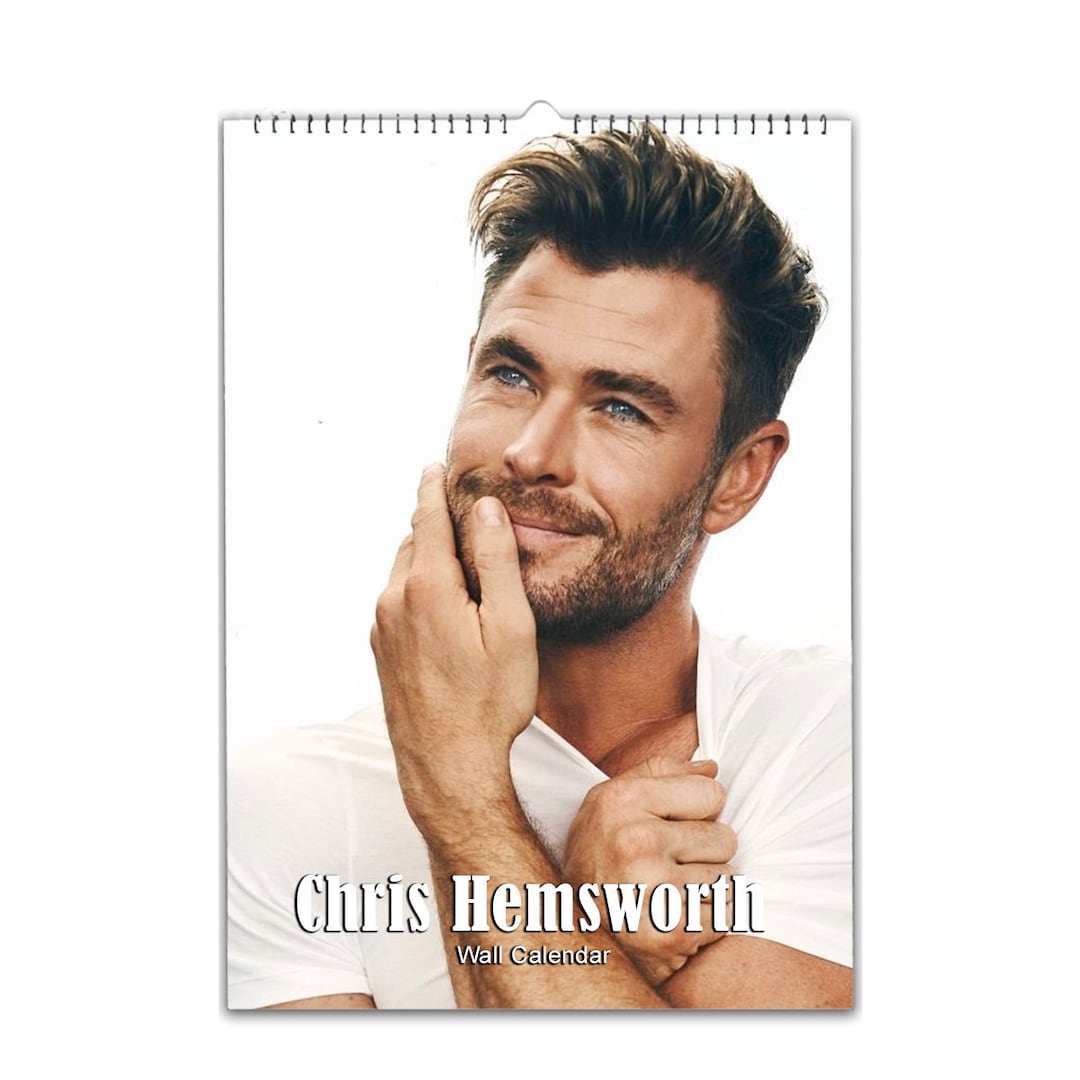 Chris Hemsworth 2025/26 Choose Start Month/year Full Photo Personalised