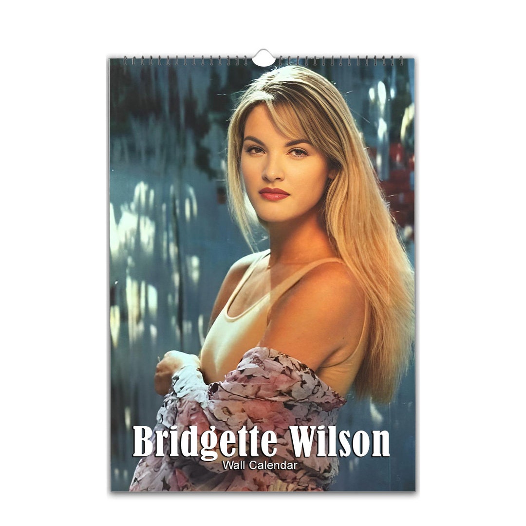 Bridgette Wilson Sexy | 2025/26 | Choose Start Month/year | Full Photo Personalised Wall