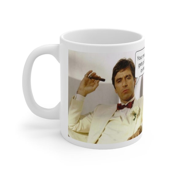 AL Pacino Personalised With Your Message Mug Ceramic Mug 11oz - Etsy