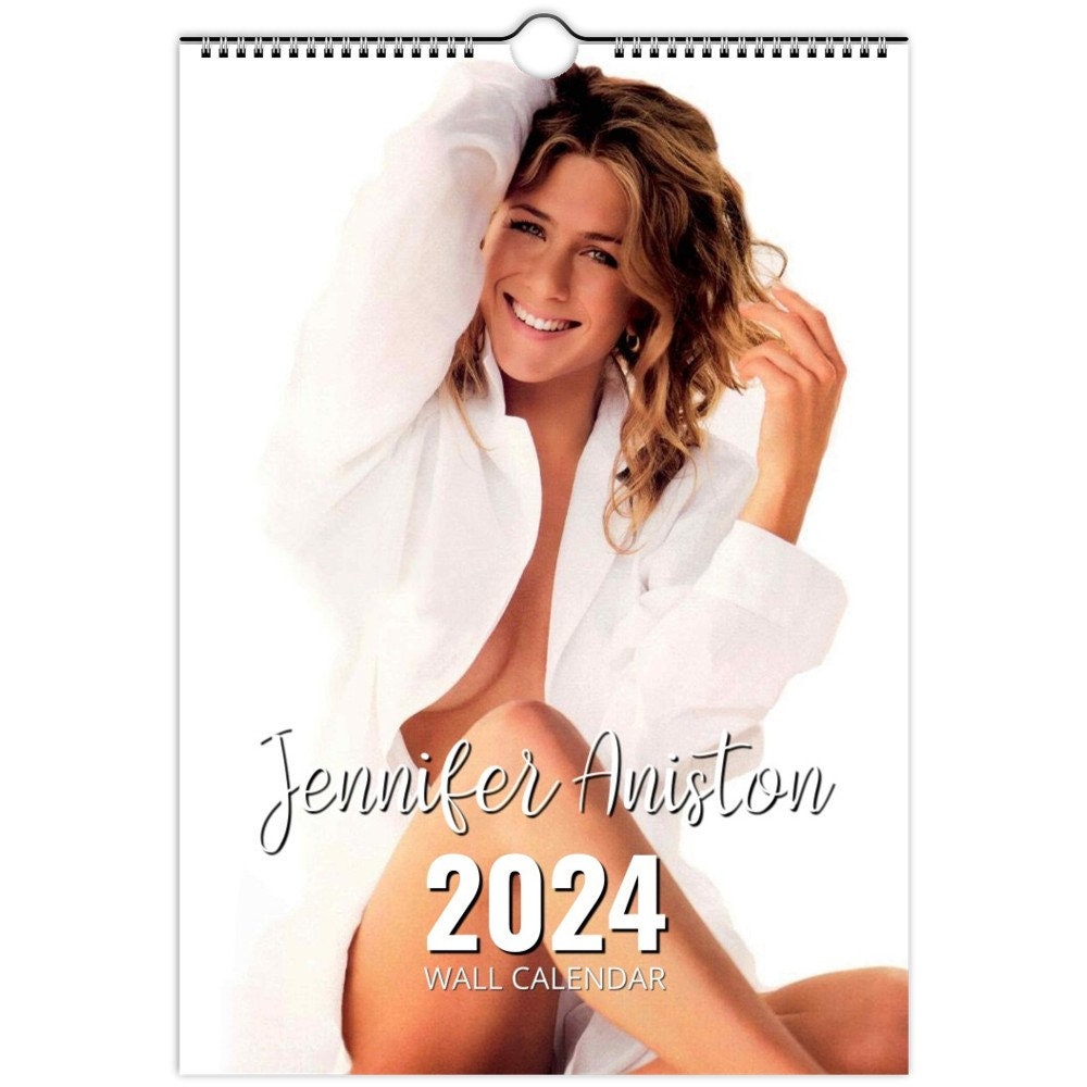 Jennifer Aniston 2024 Personalised Calendar Full Photo Slim Etsy