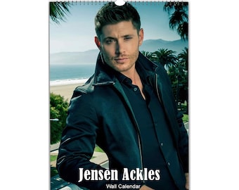 Jensen Ackles | 2027/28 | Choose Start Month/Year | Full Photo Personalised Wall Calendar