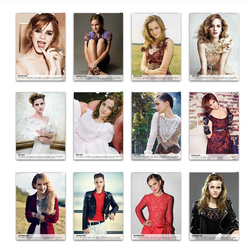 Emma Watson Start Feb 2024jan 202512 Month Full Photo Slim Dates