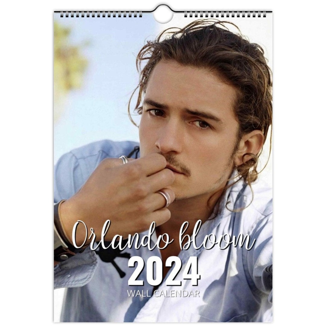 Orlando Bloom 2024/5 Choose Start Personalised Calendar Full Photo Slim