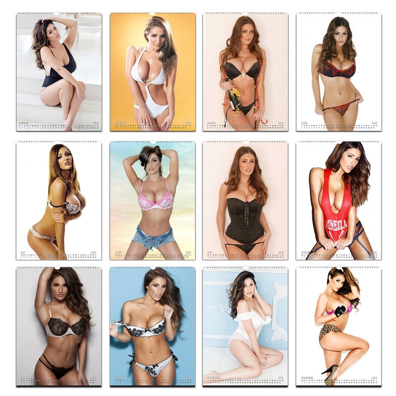Sexy Beautiful Lucy Pinder Pinups Start Feb 2024jan 202512 Month