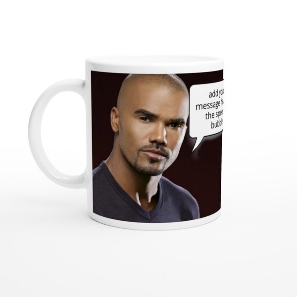Shemar Moore Personalised With Your Message Mug