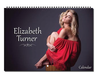 Beautiful Elizabeth Turner  | 2027/28 | Choose Start Months/Year | Large Full Planner | Full Photo Personalised Wall Calendar