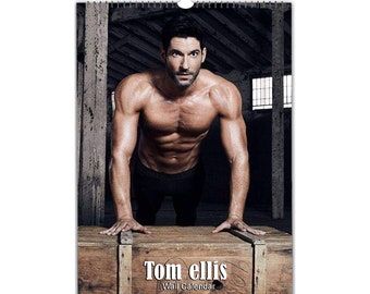 Tom ellis | 2027/28 | Choose Start Month/Year | Full Photo Personalised Wall Calendar