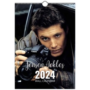 Jensen Ackles 2024/5 | Choose Start | personalised Calendar Full Photo slim dates Wall hung