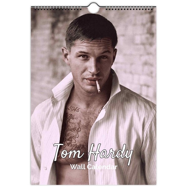 Tom Hardy Calendar Etsy