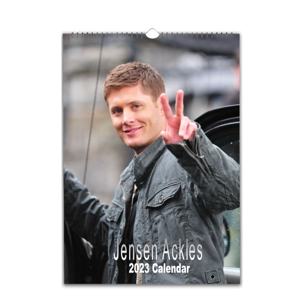 Jensen Ackles Calendar 2023 Etsy Australia