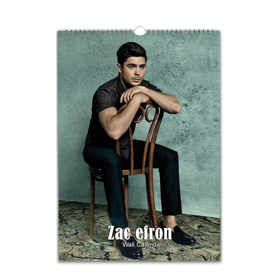 Zac Efron | 2026/27 | Choose Start Month/year | Full Photo Personalised