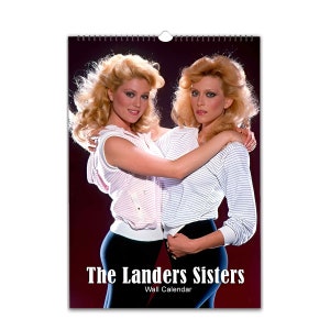 The Landers Sisters | 2026/27 | Choose Start Month/Year | Full Photo Personalised Wall Calendar