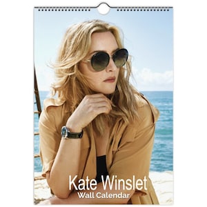 Kate Winslet Full Photo calendar | choose start month 2026/27 personalised | 2023 full year calendar