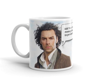 Aidan Turner Personalised With Your Message Mug