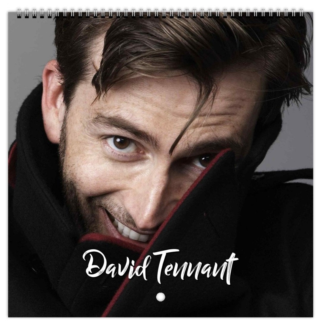David Tennant 2024 Large 12 Month Planner Personalised Wall Calendar Etsy