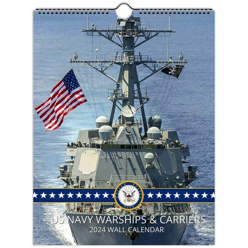 US Navy Warships and Aircraft Carriers 2024/5 Choose Start Personalised