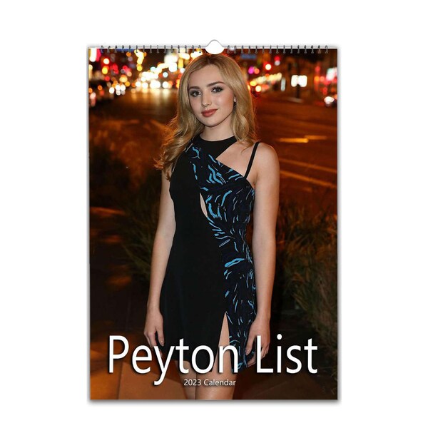 Peyton List Calendar Etsy