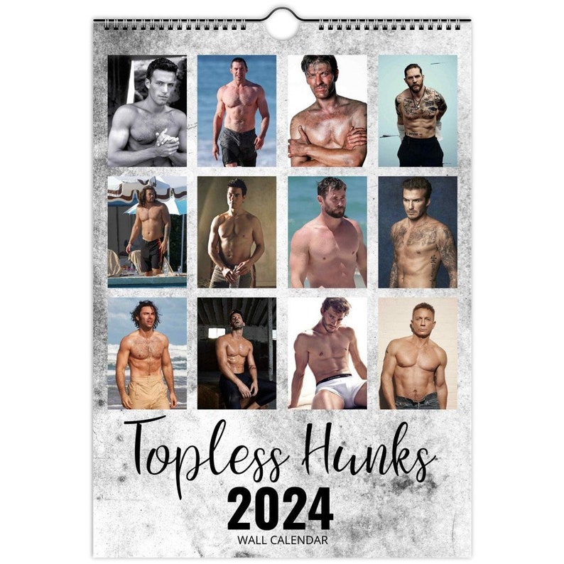 Topless Celebrity Hunks Start Feb 2024jan 202512 Month Personalised