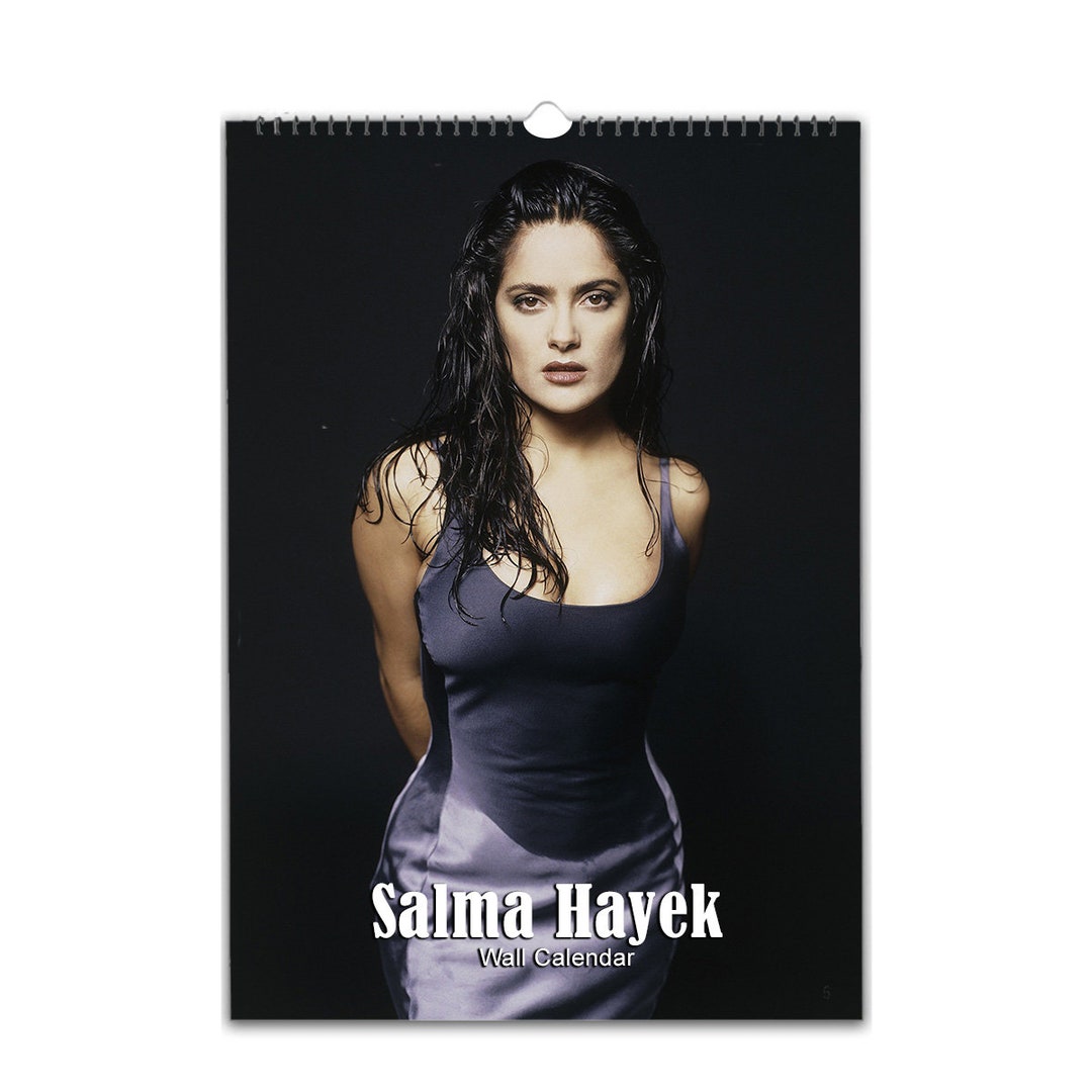Salma Hayek Sexy | 202526 | Choose Start Monthyear | Full Photo  Personalised Wall Calendar - Etsy