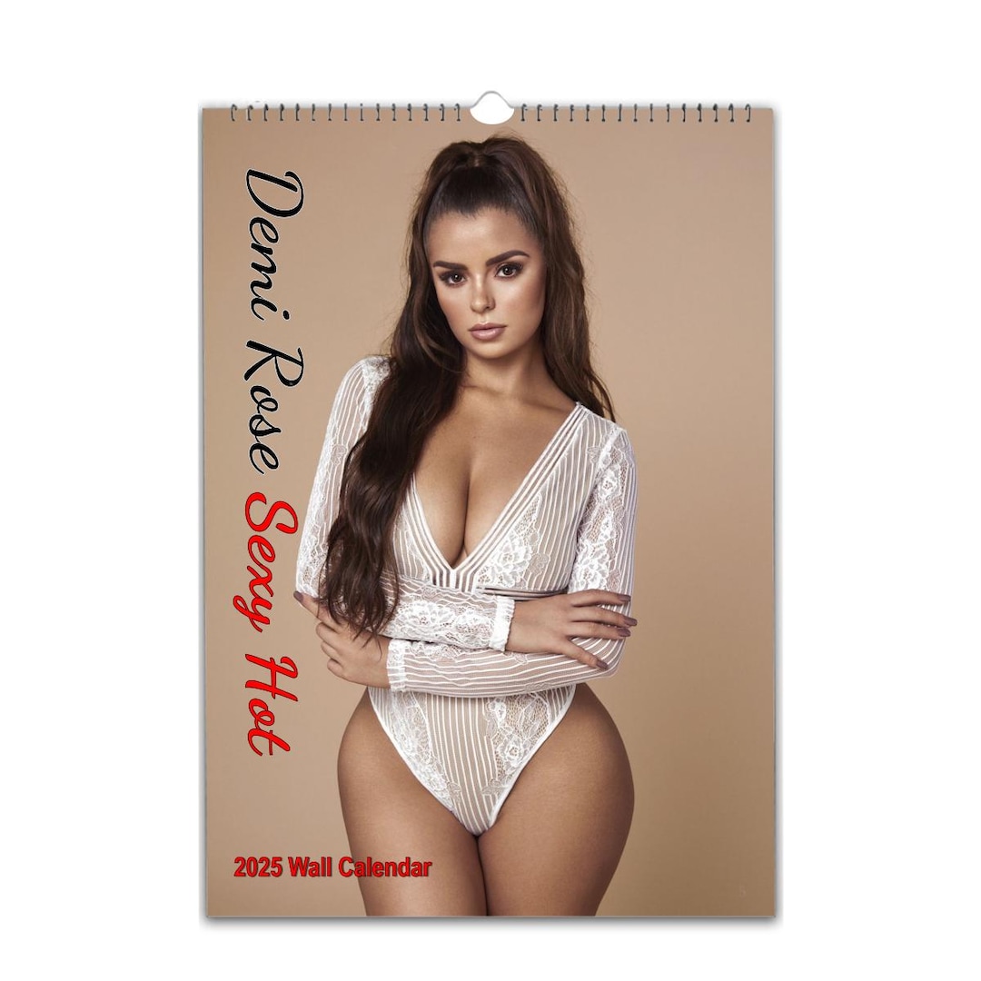 Sexy Demi Rose Hot 20256 Calendar Choose Start Monthyear Full Photo  Personalised Wall Calendar - Etsy