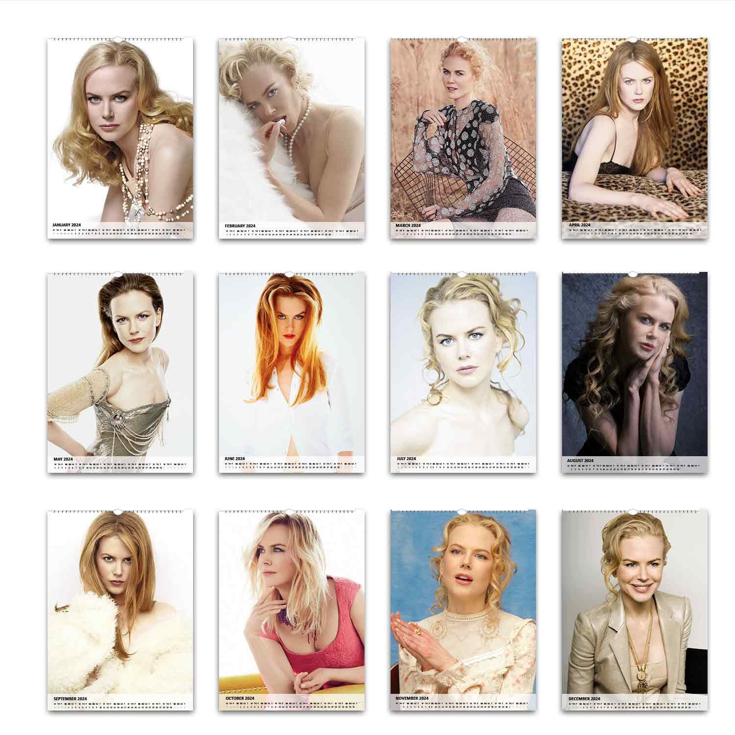 Nicole Kidman 2024 Full Photo Slim Dates Personalised Wall Etsy