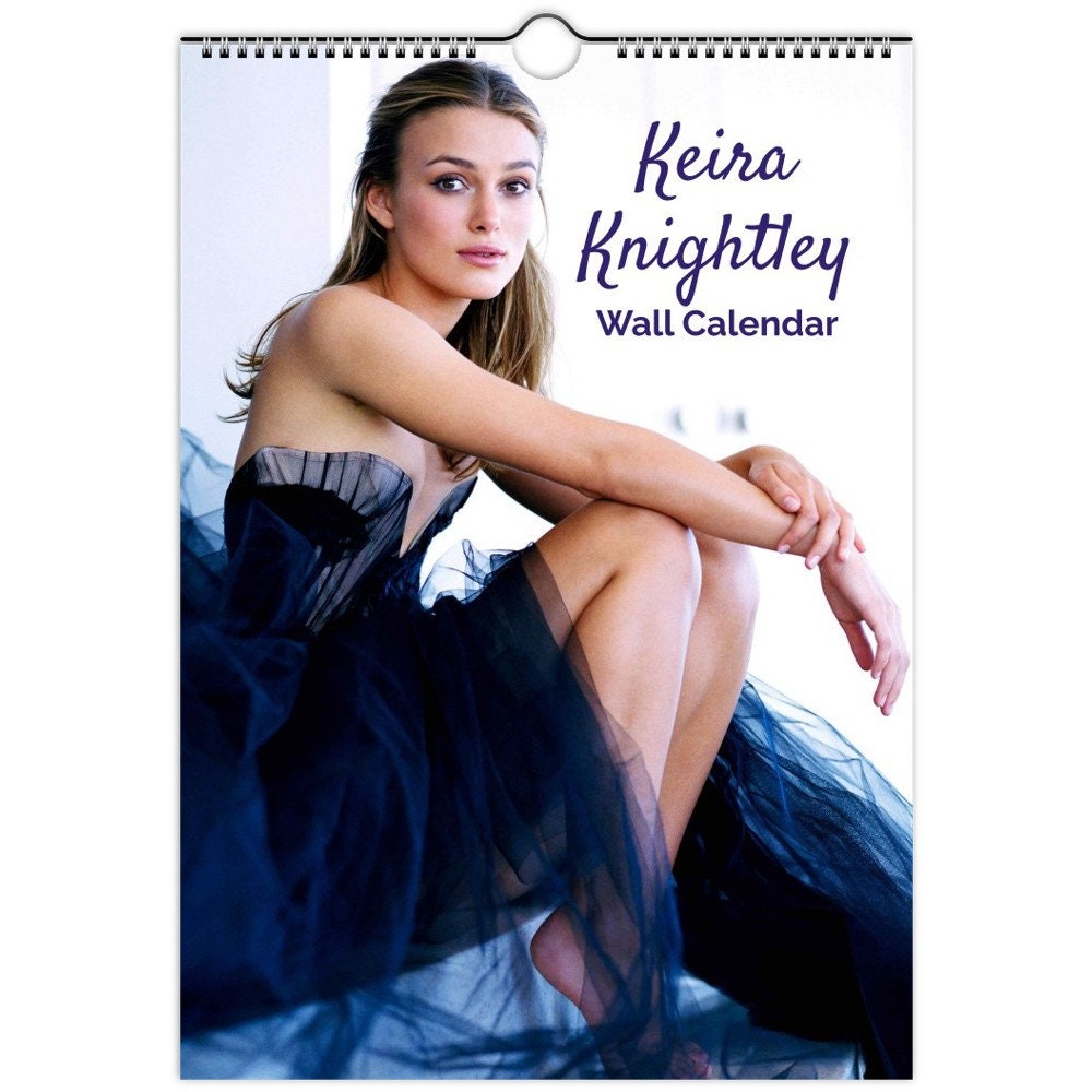 Sexy Keira Knightley Full Photo Calendar Choose Start Month Etsy