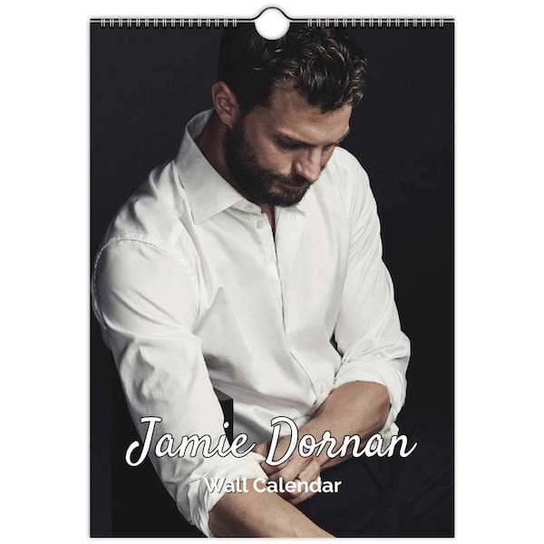 Jamie Dornan Calendar Etsy