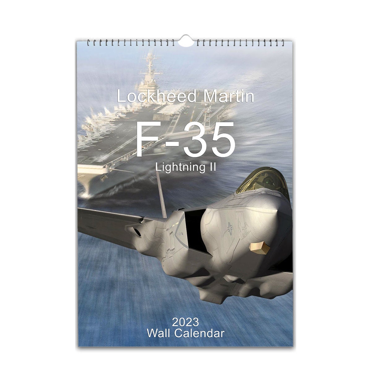 lockheed-martin-f-35-lightning-ii-2023-wall-calendars-etsy