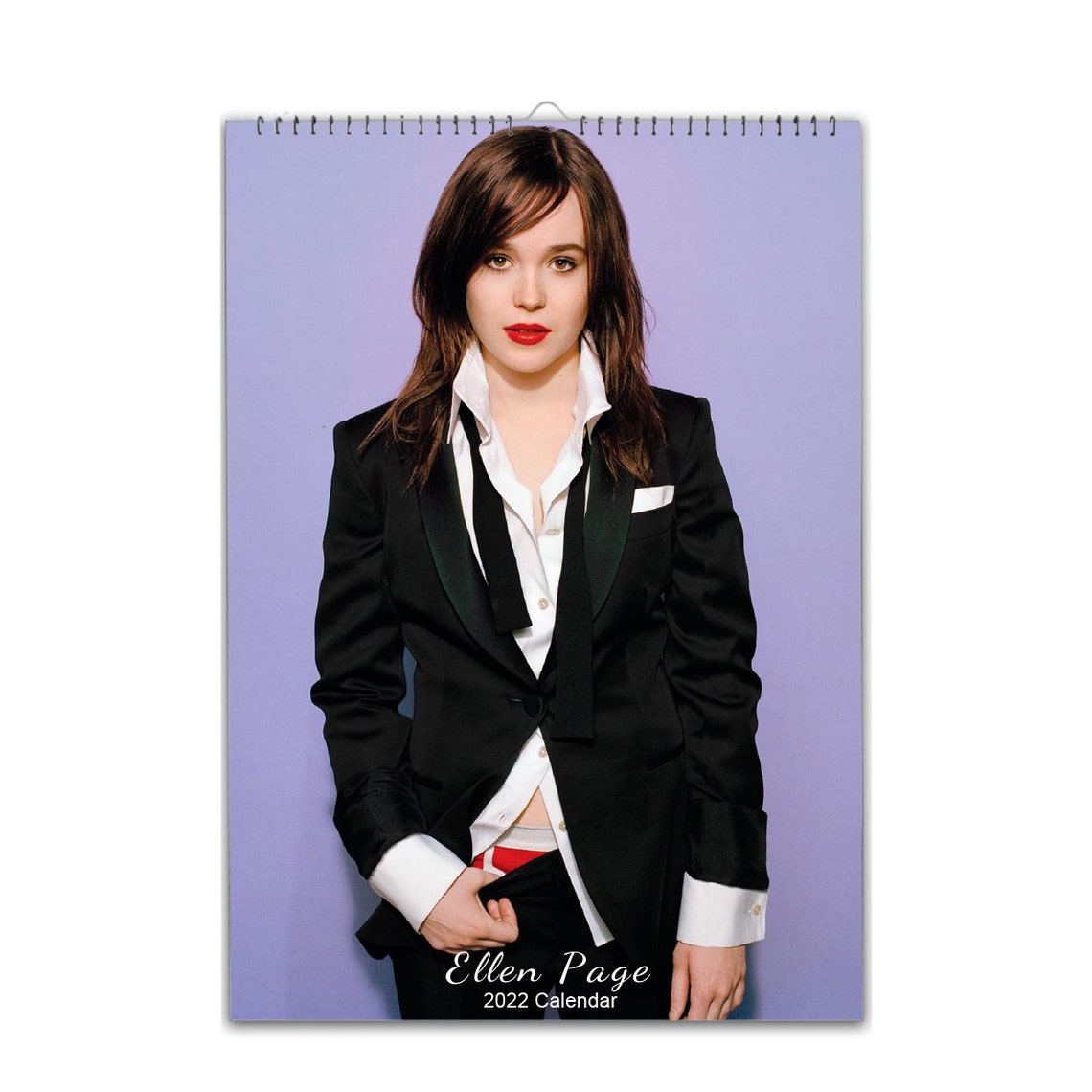 Ellen Page Full Photo 2022 Calendar Personalised 12 Months | Etsy UK