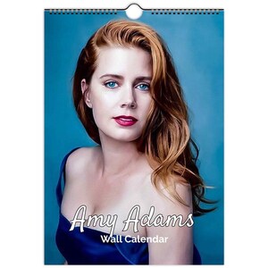 sexy Amy Adams Full Photo calendar | choose start month 2026/27 personalised | full year calendar
