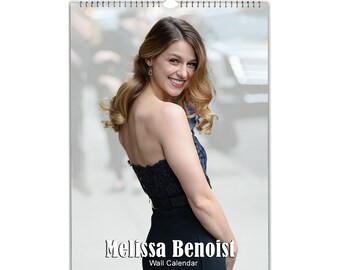 Melissa Benoist Beautiful | 2027/28 | Choose Start Month/Year | Full Photo Personalised Wall Calendar