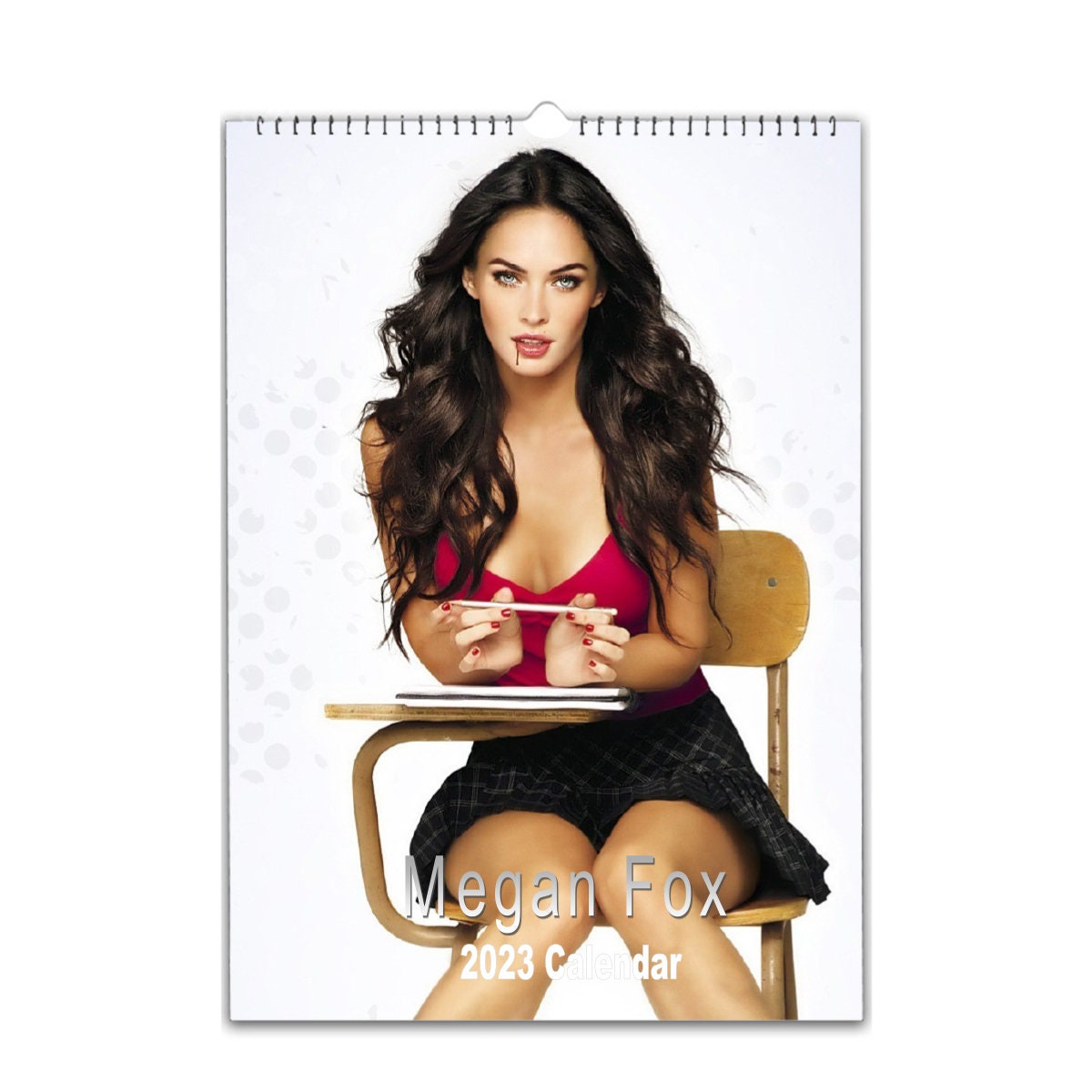 Megan Fox Full Photo Calendar 2023/4 Personalised 2023 Full Etsy