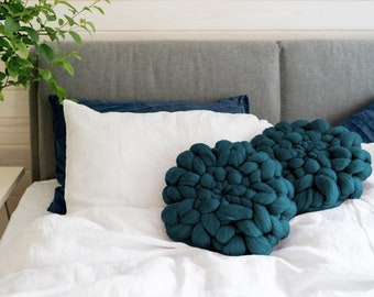 Teal Throw Pillow Over 70 Customizable Or Handmade Options Etsy