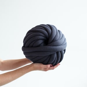 Chunky Knit Yarn, Thick Yarn, Chunky Yarn, Arm Knit Yarn, Washable Chunky Yarn, Stuffed Yarn, DIY Chunky Knit Blanket, Housewarming Gift