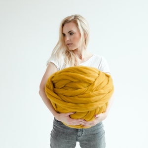 Chunky Yarn, Chunky Knit Yarn, Merino Wool, Merino Wool Yarn, Giant Yarn, Arm Knitting Yarn, Thick Yarn, Housewarming Gift