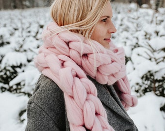 Winterschal  100% Wolle ideal als Geschenk! Wollschal Set 2 Schals 