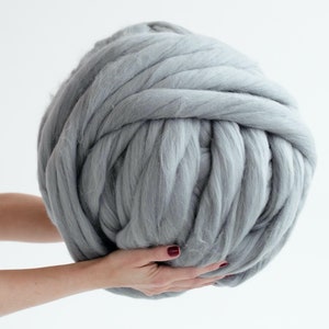 Giant Yarn, Merino Wool, Chunky Knit Yarn, Arm Knitting Yarn, Chunky Yarn, Thick Yarn, DIY Chunky Yarn, Chunky Knit Wool, Housewarming Gift