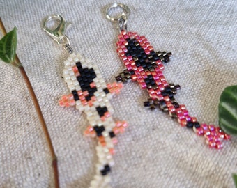 Beaded Koi Carp Fish Stitch Marker, Progress Keeper, Knitting Gift, Crochet Gift, Knitting Marker