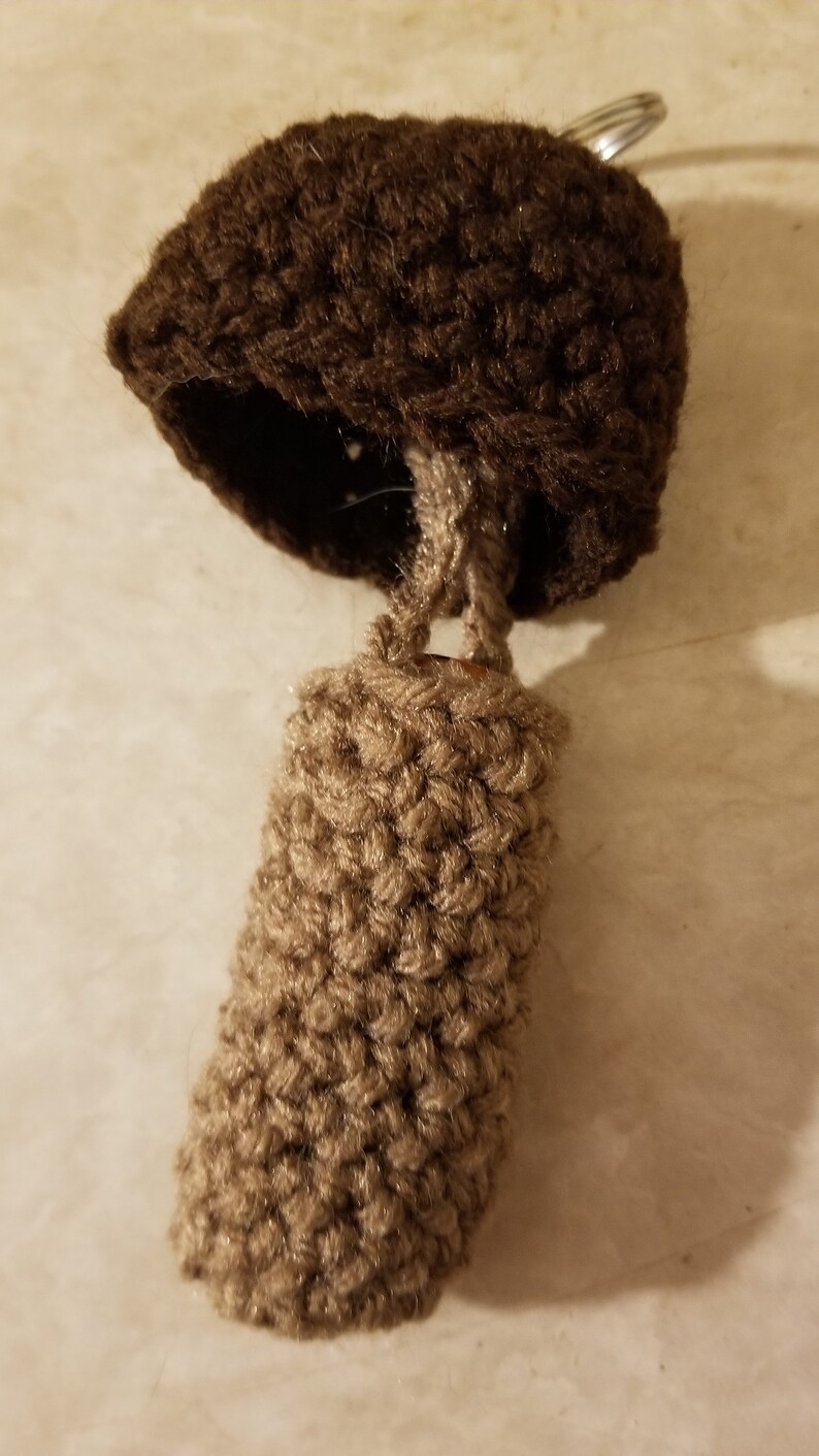 Mushroom Keychain Chapstick Lip Balm Holder Etsy