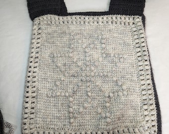 Knot Bag - Crocheted Japanese Knot Bag - Crochet Knot Tote - Ready to ship