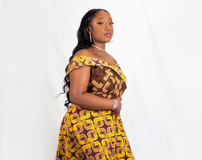 ZanDoúAyana (Yellow/Brown/Purple)