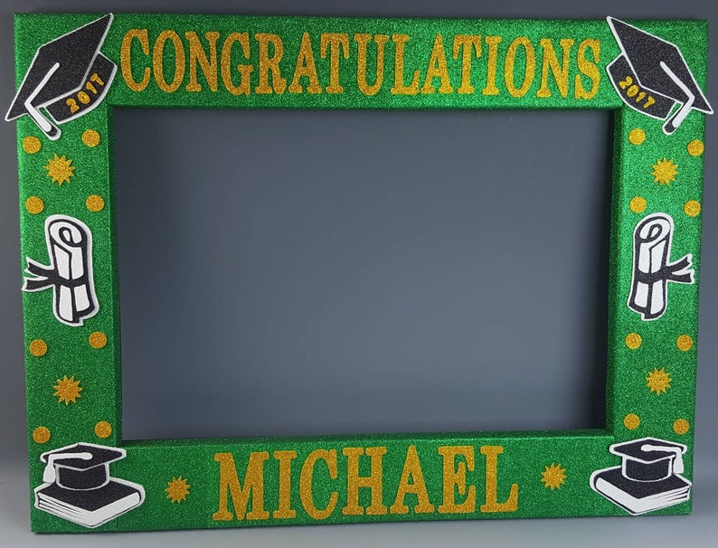 Graduation Photo booth Frame Class 2020 Grad Party Prop | Etsy