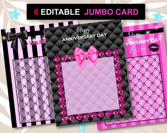 Editable Jumbo Card Templates