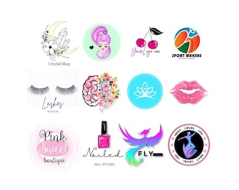 Custom Hand Drawn Logo, Custom Logo Design, Logo Design Custom For Business, Logo Design, Business Logo Design, Logo, Photography Logo