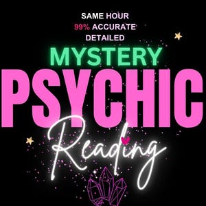 Mystery Psychic Reading - Lass das Universum wählen, was du wissen musst