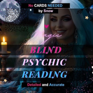 Blinde Psychische Lesung - Gleiche Stunde Tarot Blind Legung, In-Depth Psychic Blind Legung, Blind Liebe Psychic Legung, Gleiche Tag Blind Legung