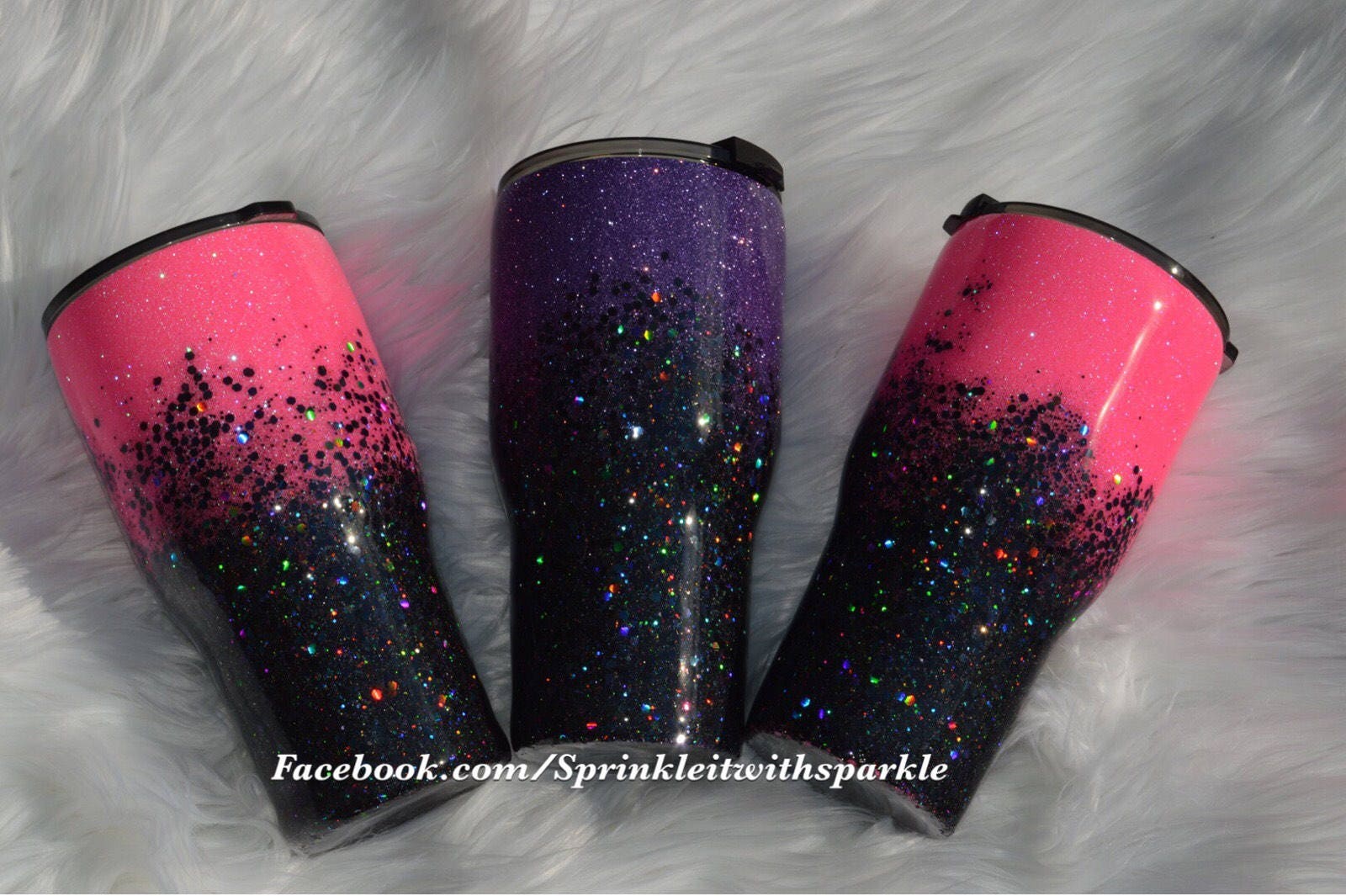 rtic glitter tumbler