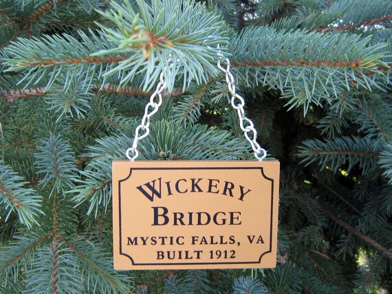 Handmade Wickery Bridge Christmas Tree Ornament Inspired By Etsy